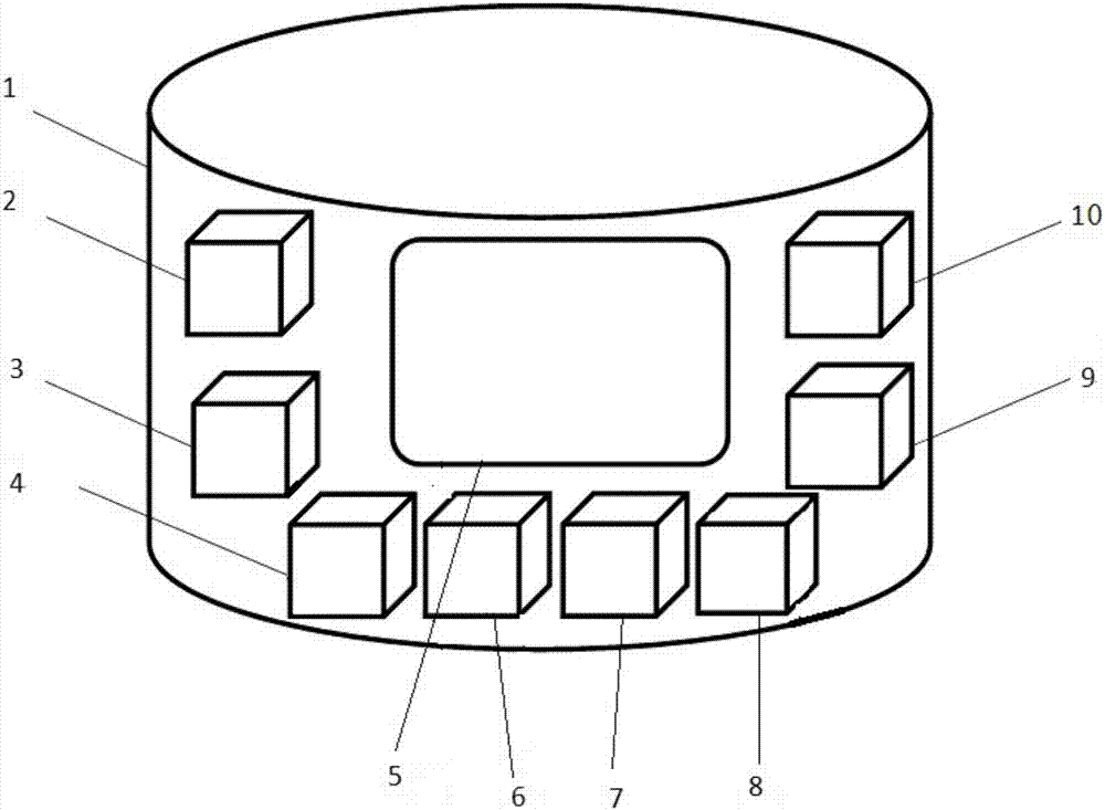 Medical care and hygiene voice prompting system and application thereof