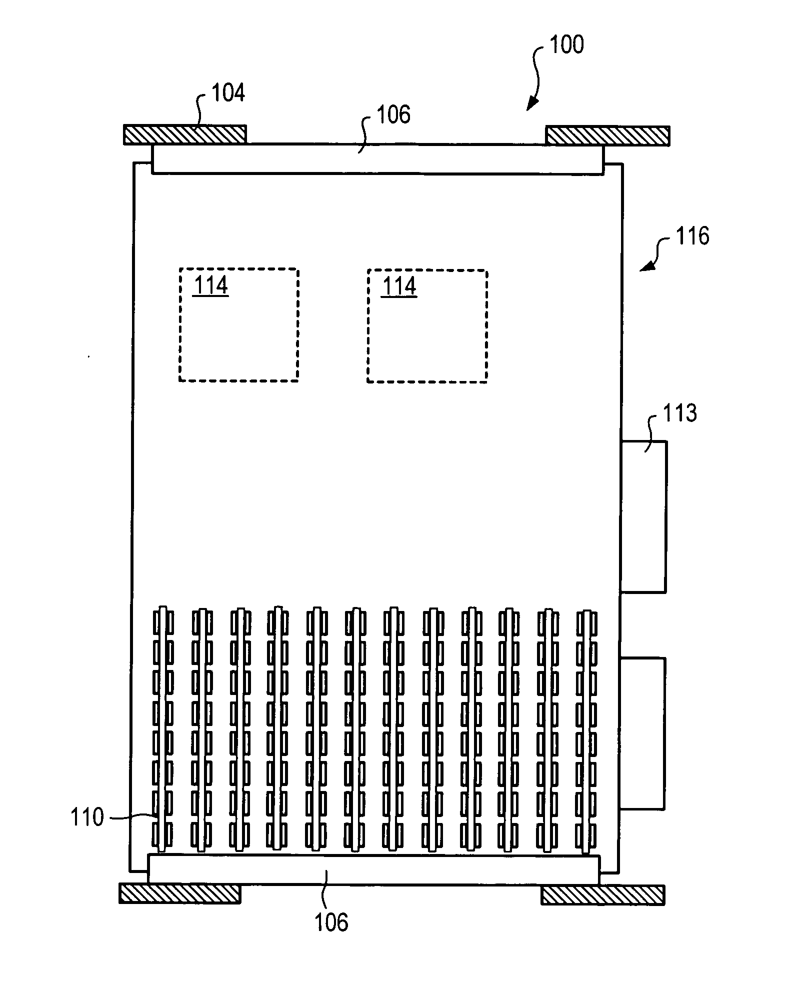 Interconnect design for reducing radiated emissions