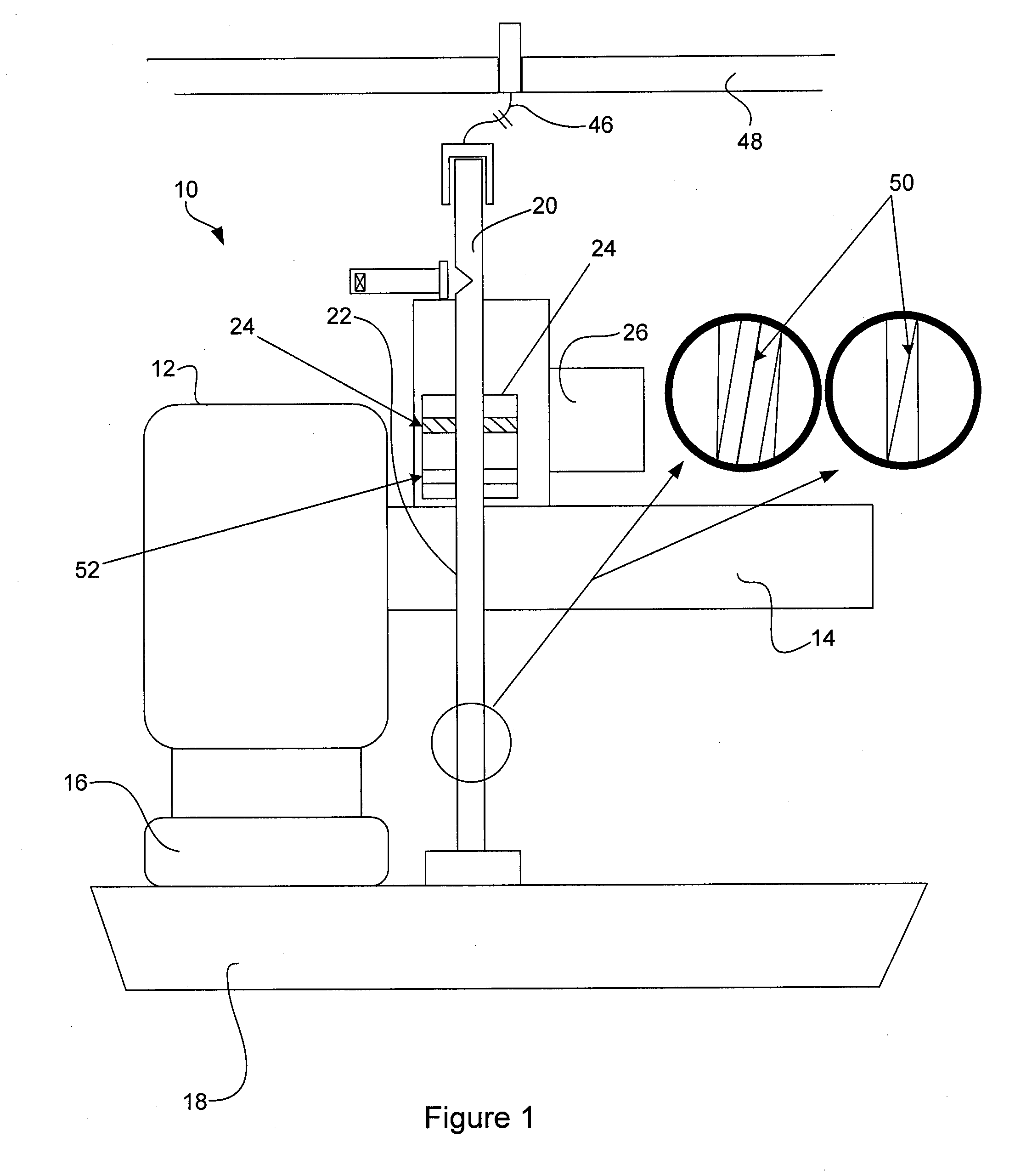 Brake wear measurement system and method