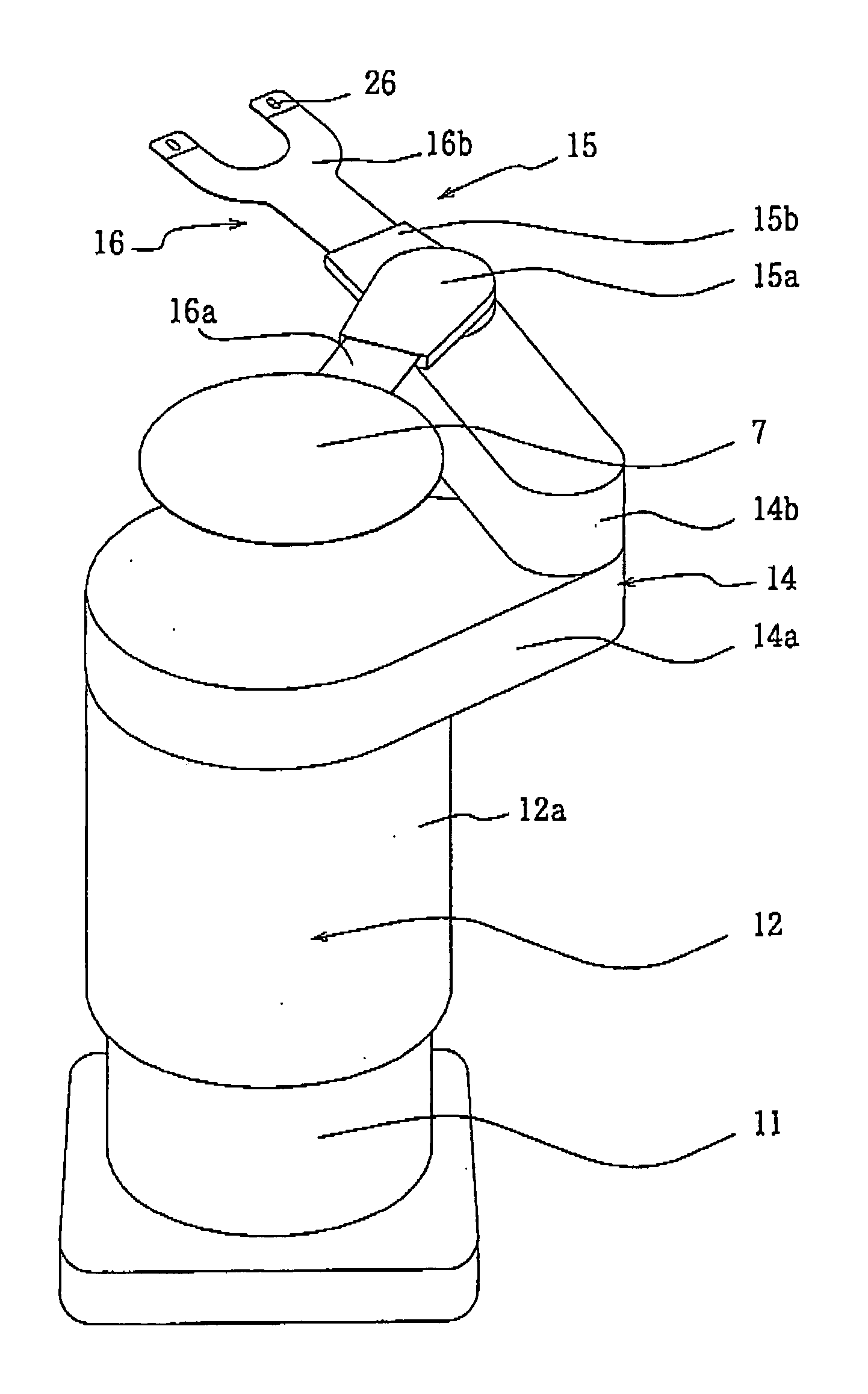 Scalar type robot for carrying flat plate-like object, and flat plate-like object processing system