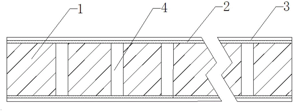 Membranization calcium silicate veneer and preparation method thereof