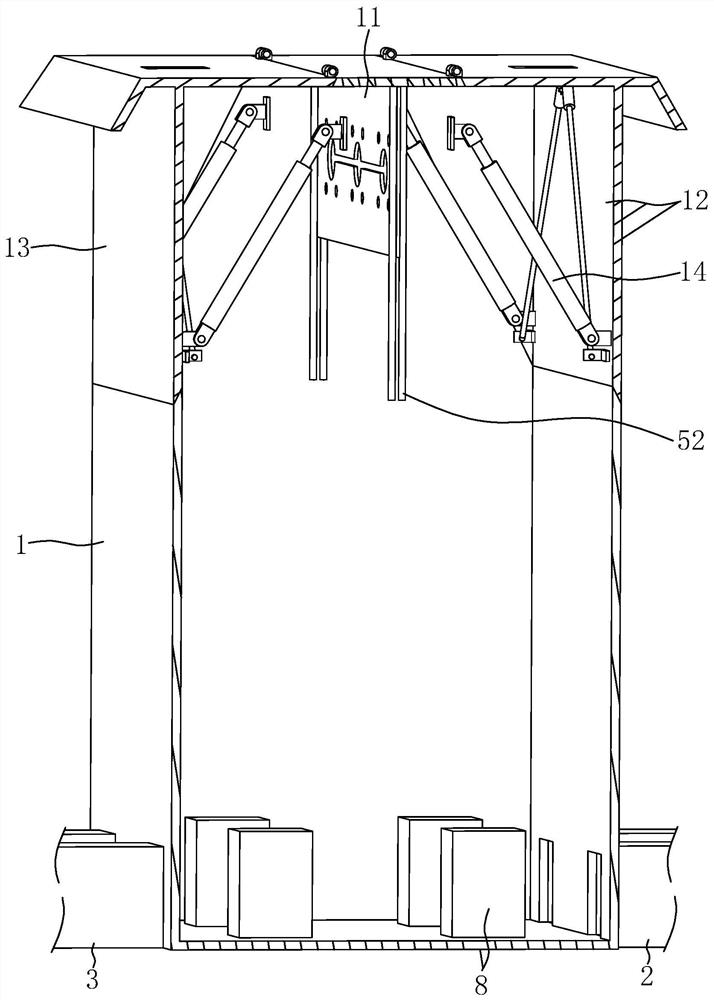 A high voltage cable branch box