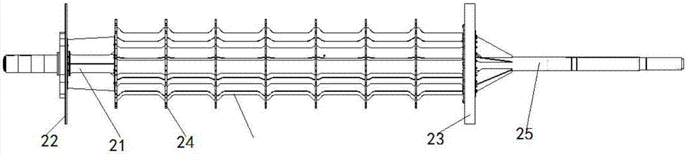 Novel multi-winch cage stranding machine