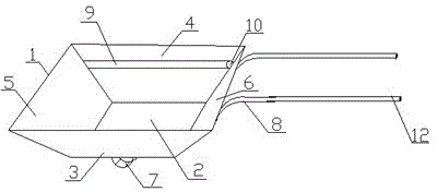 Hand-pushed transmission mechanical vehicle