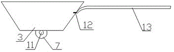 Hand-pushed transmission mechanical vehicle