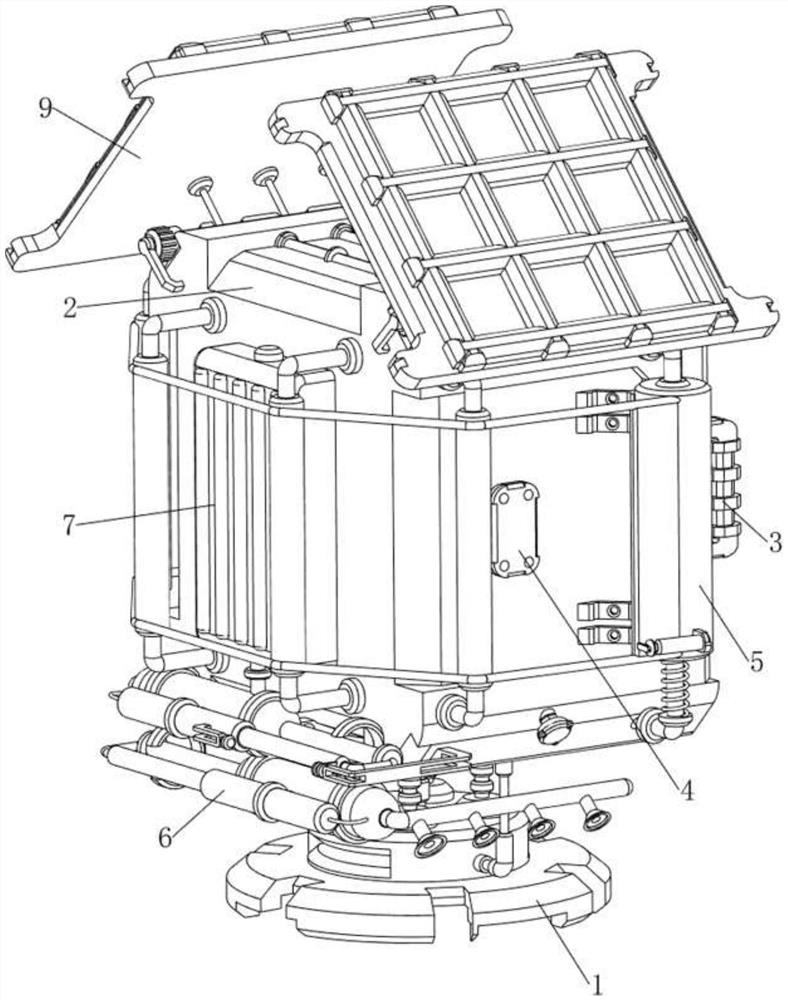 Intelligent storage cabinet with fireproof function