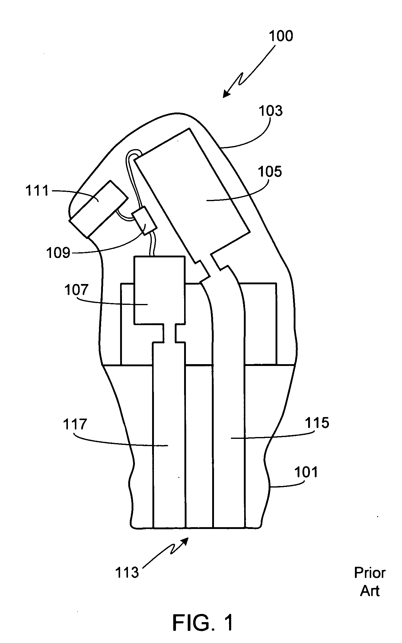 In-ear monitor with shaped dual bore