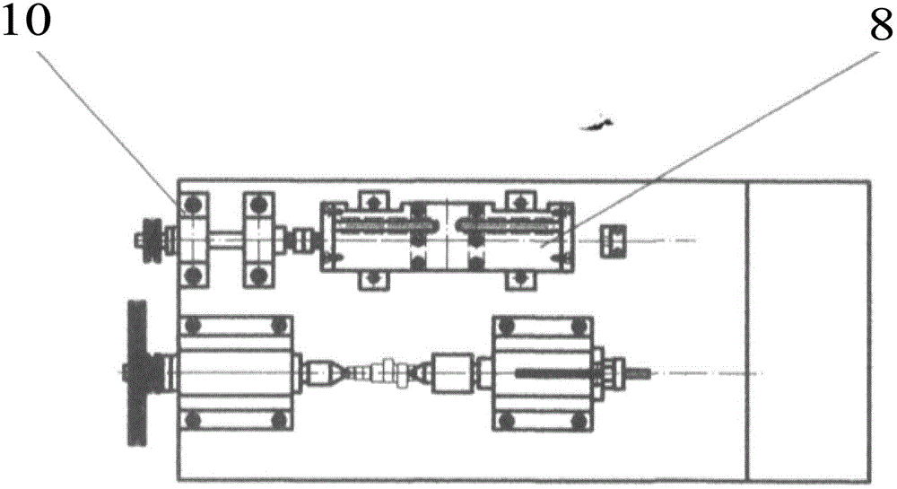 Abrasive belt polishing device