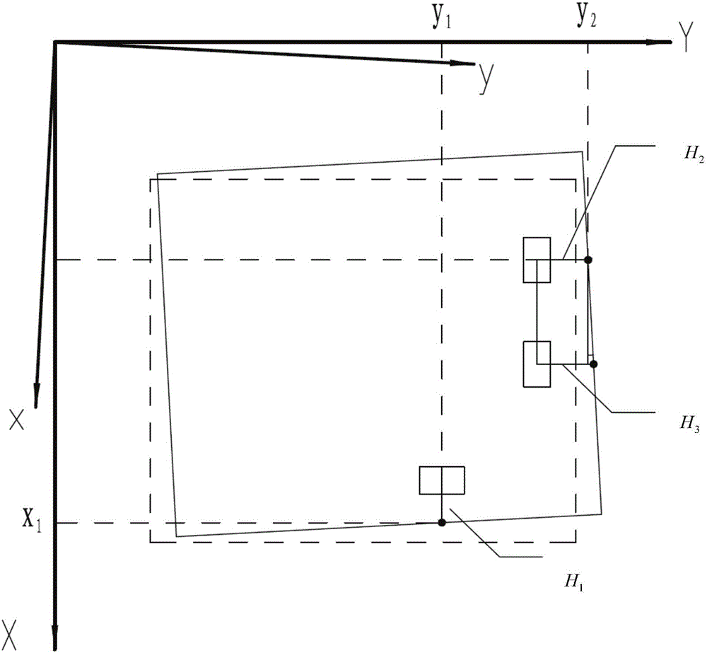 Glass stacking device and control method thereof