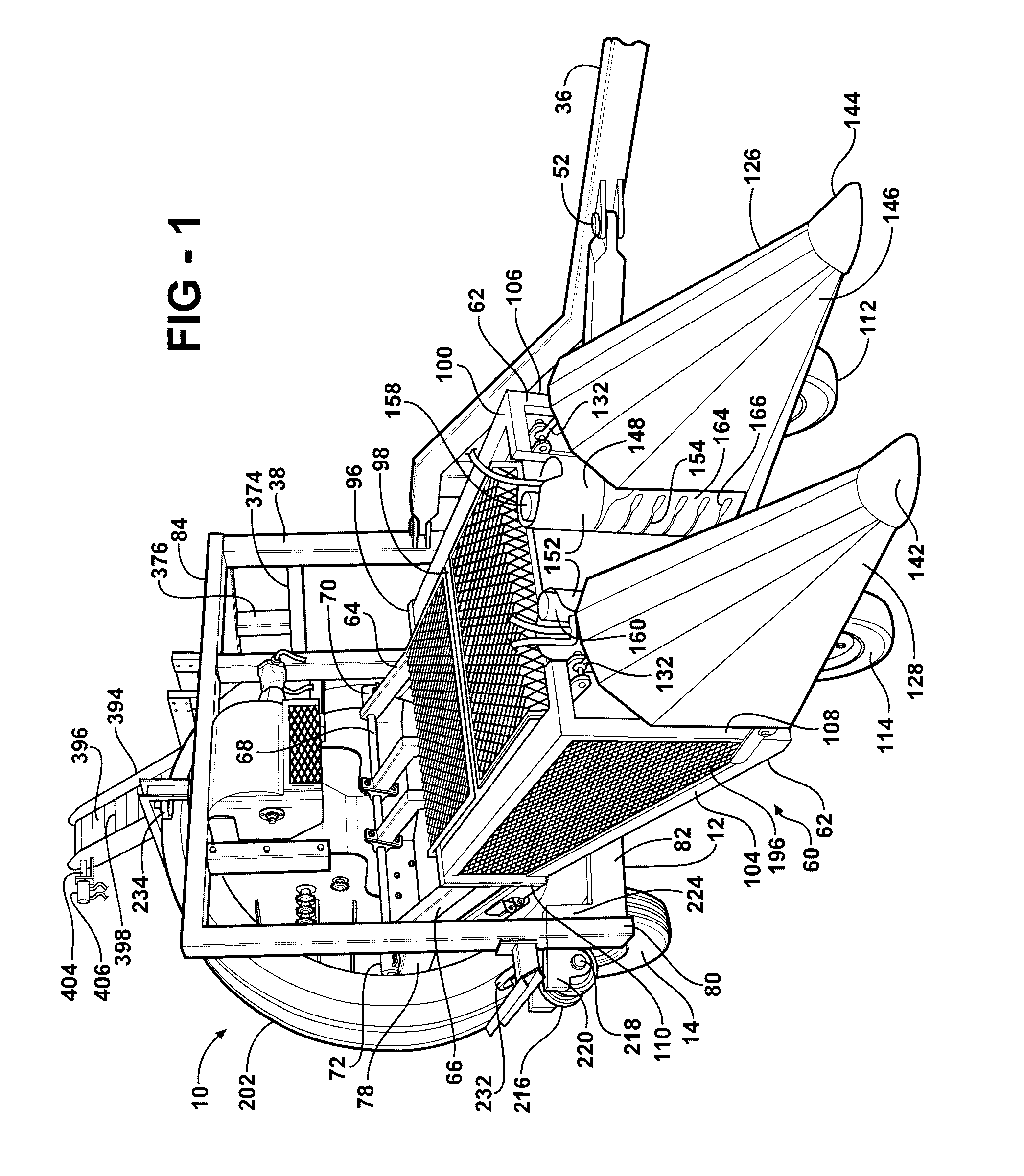 Pull type pepper harvester