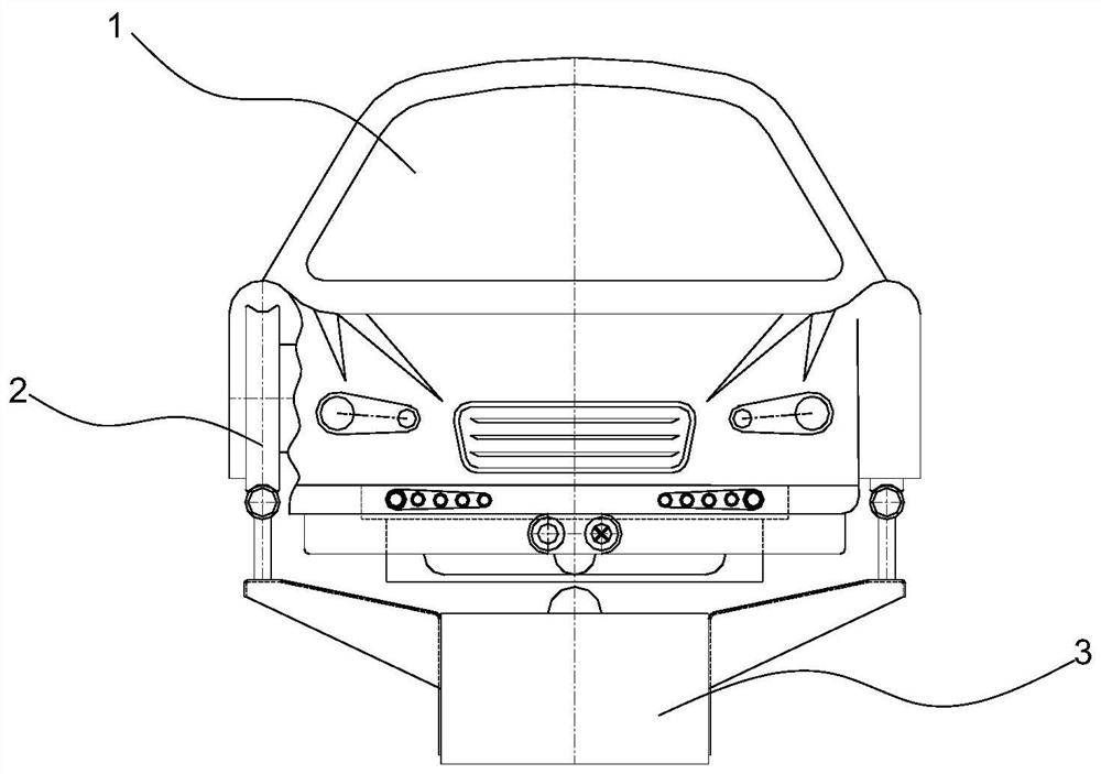 Ultra-light rail transit vehicle and operation system thereof