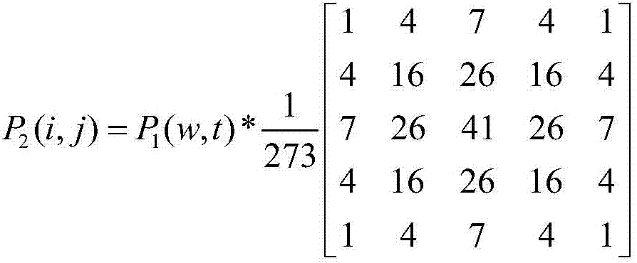 Concrete crack detection method based on image distance transformation