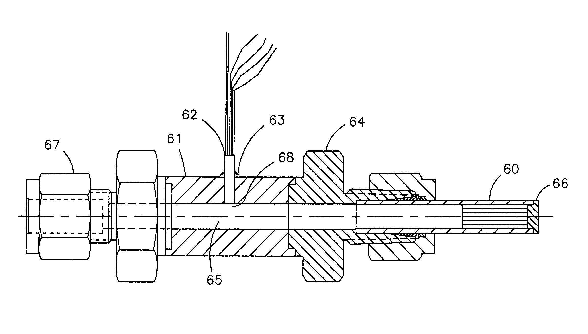 Pressure transducer employing a micro-filter and emulating an infinite tube pressure transducer