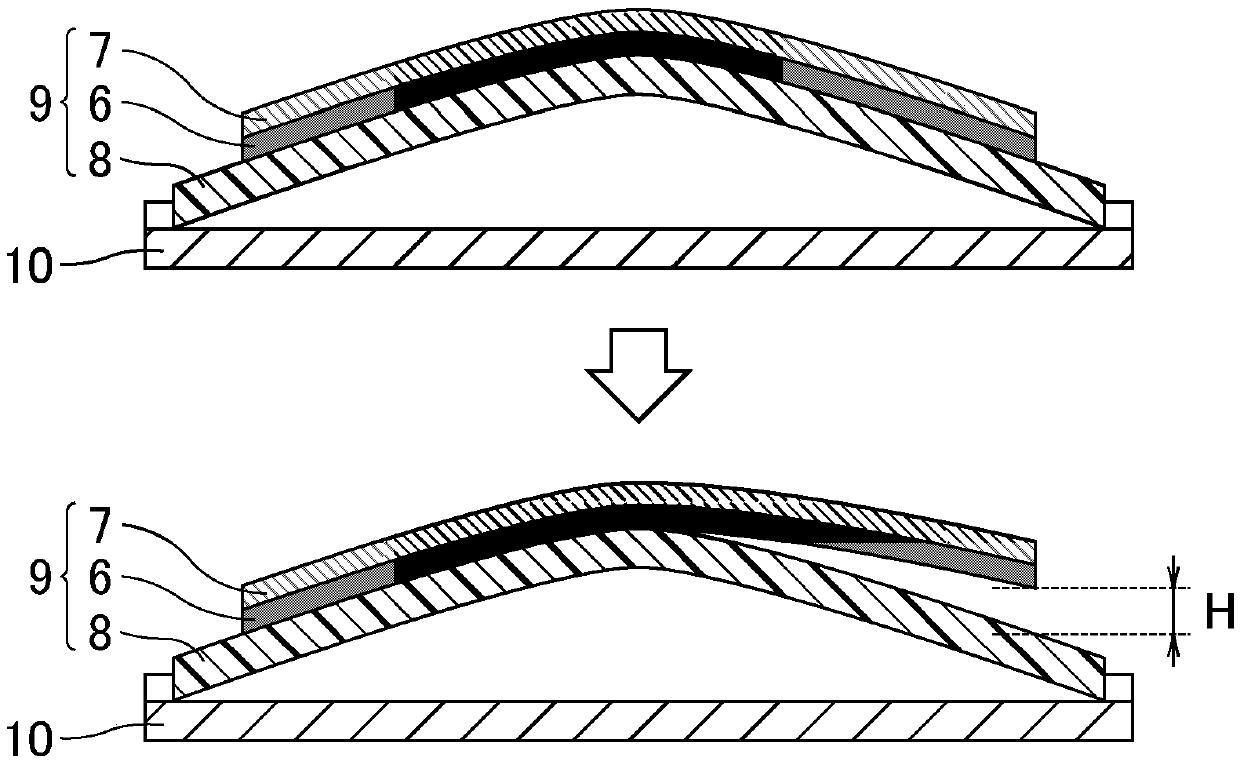 Adhesive sheet for electronic devices