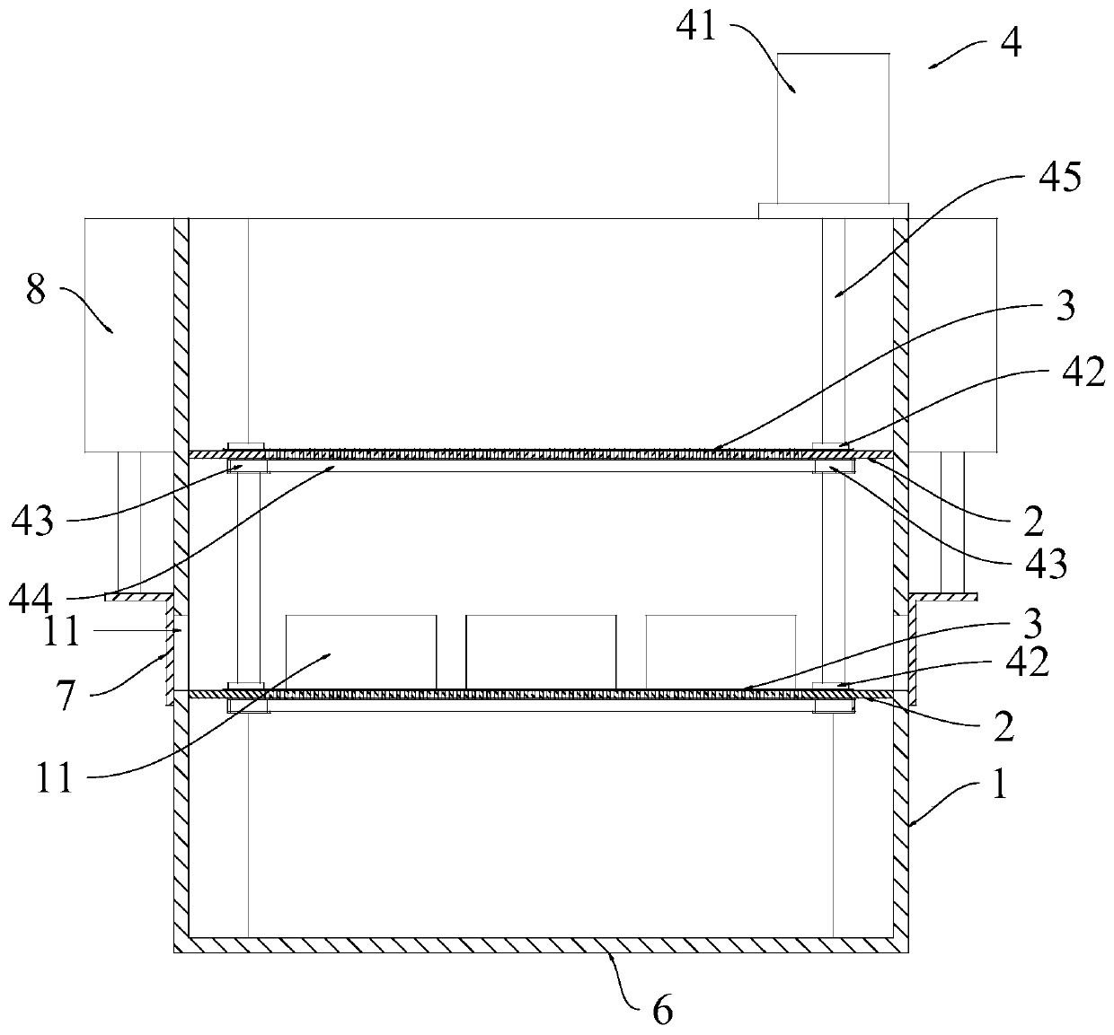 Seed selection device and seed selection method of agricultural seeding machinery