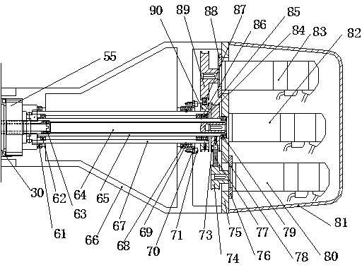 Upper arm of robot