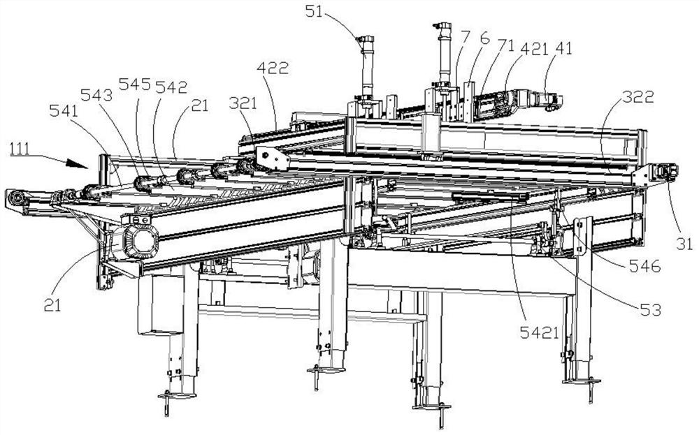 Automatic plate size measuring station and measuring method thereof