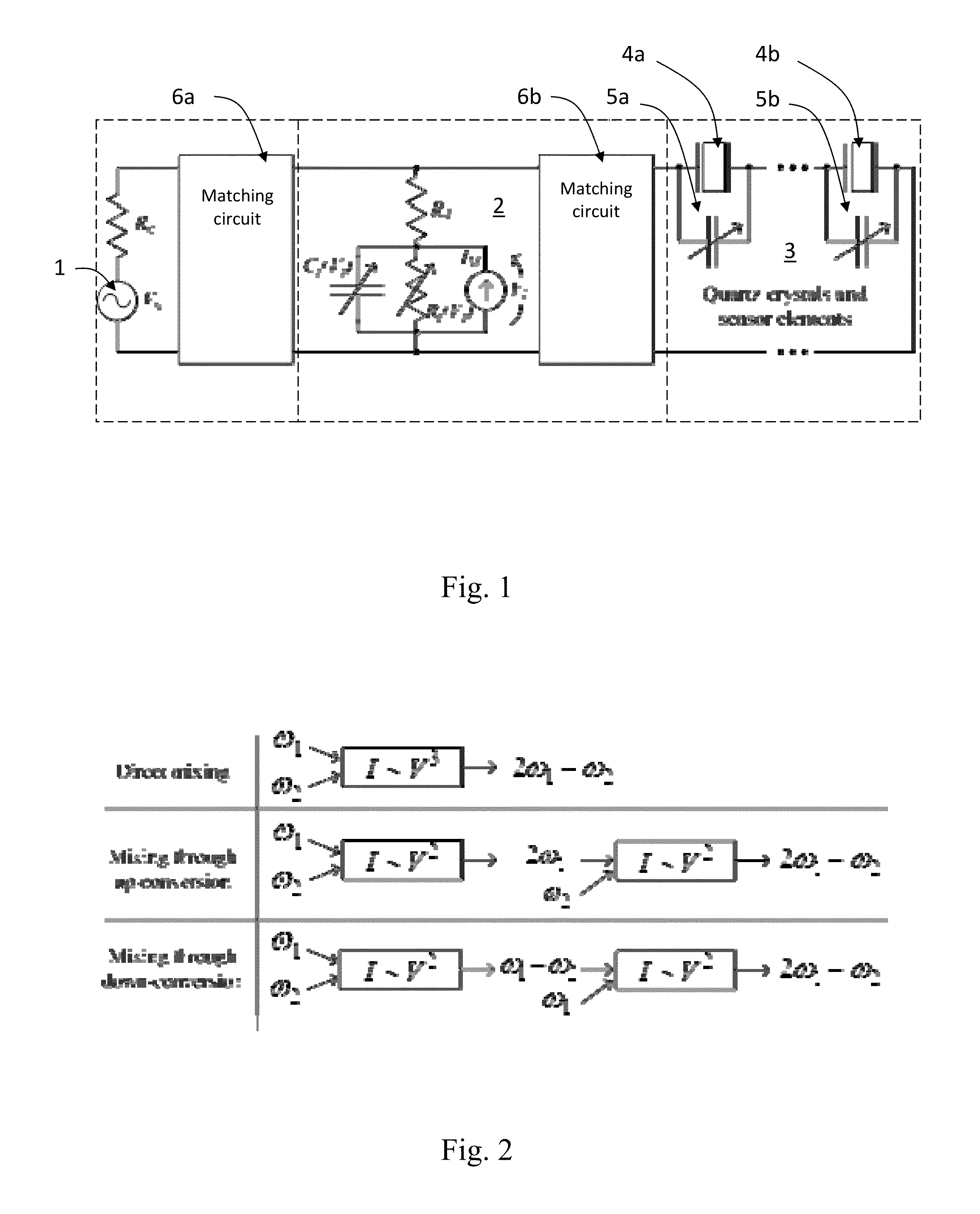 Intermodulation sensor platform based on mechanical resonator