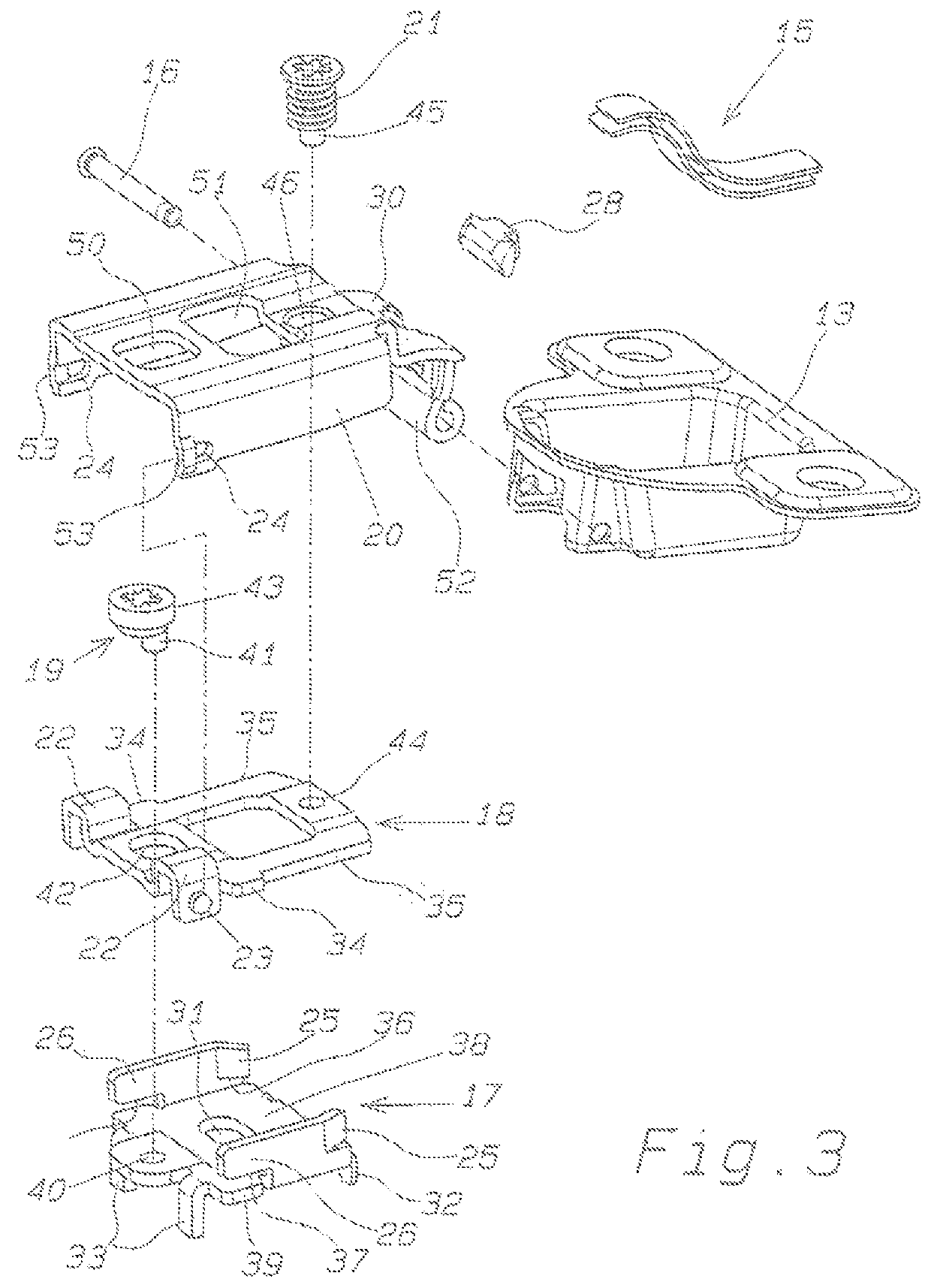 Hinge for pieces of furniture with a frame