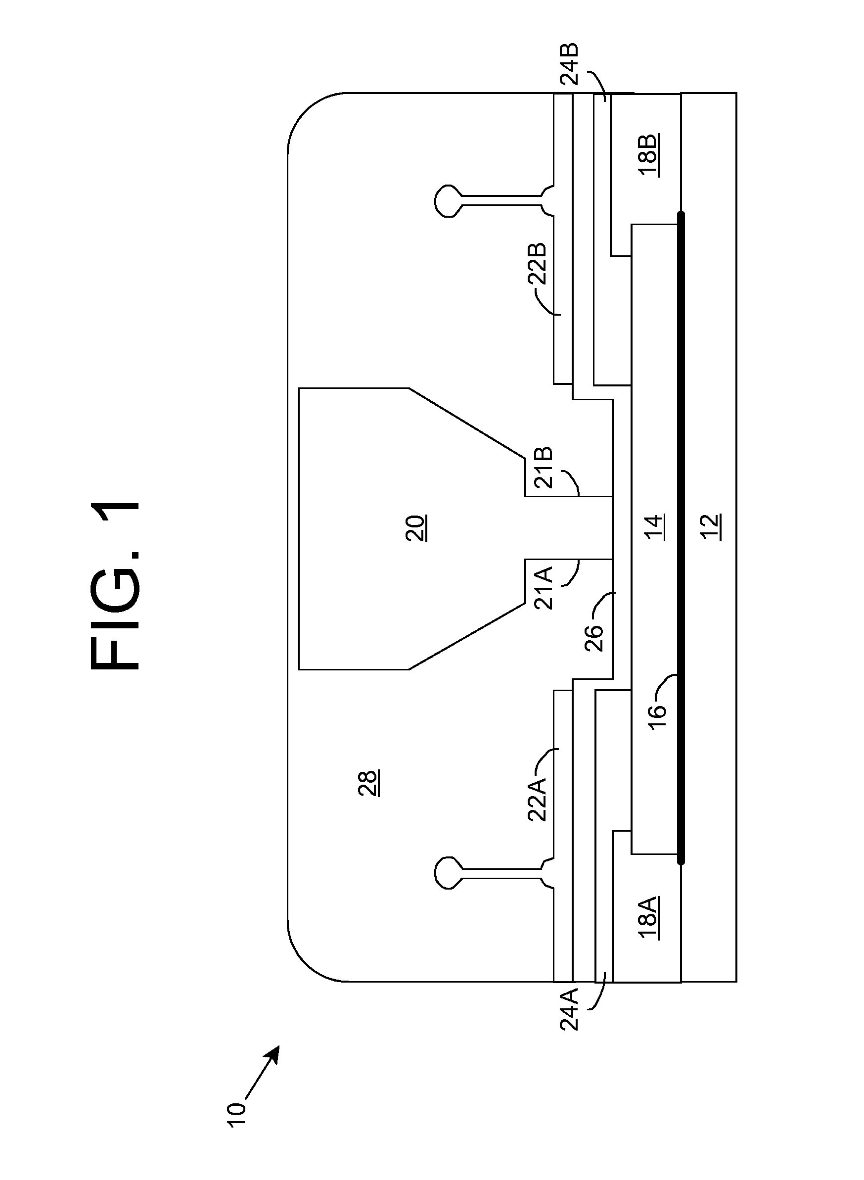 Field effect transistor with electric field and space-charge control contact