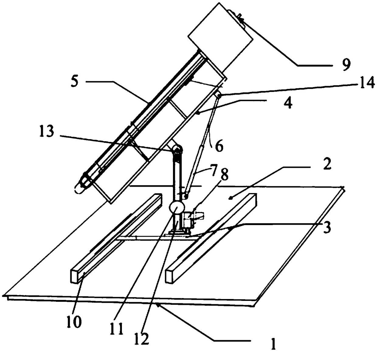 A portable solar cooker