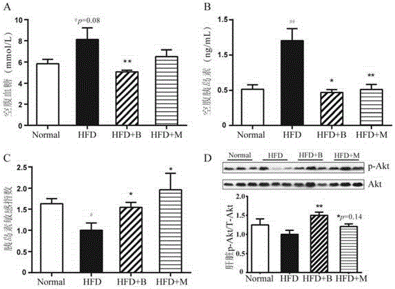 Drug for preventing and treating diabetes and hyperlipemia and application thereof in drug preparation