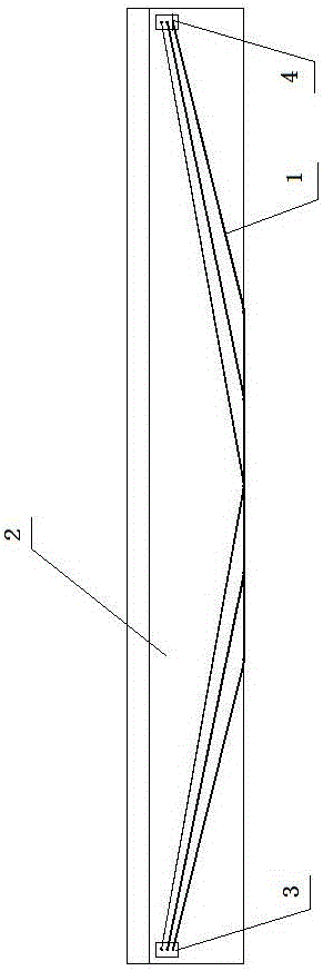 Method for Strengthening Reinforced Concrete Beams with Decentralized External Prestressed Cables