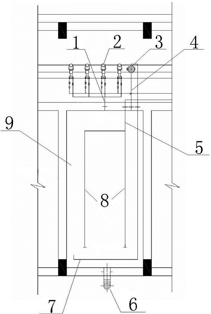 Medicament liquid-storage system and working method thereof