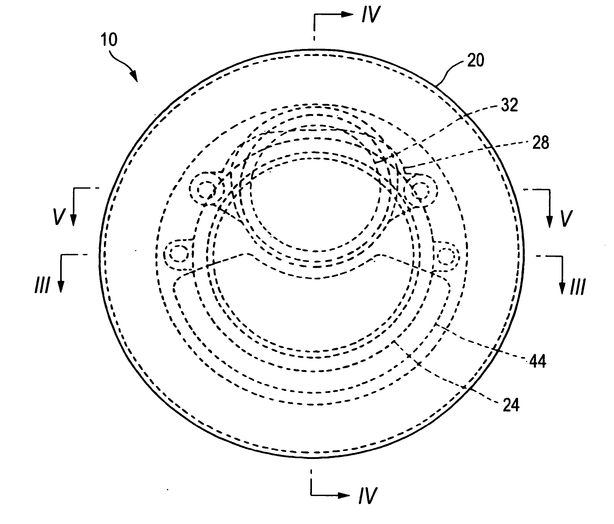 Projector-type lamp unit for vehicle