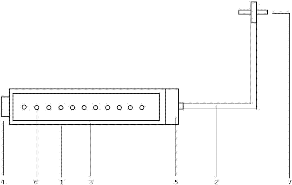 Simple deep soil gas sampler and sampling method thereof