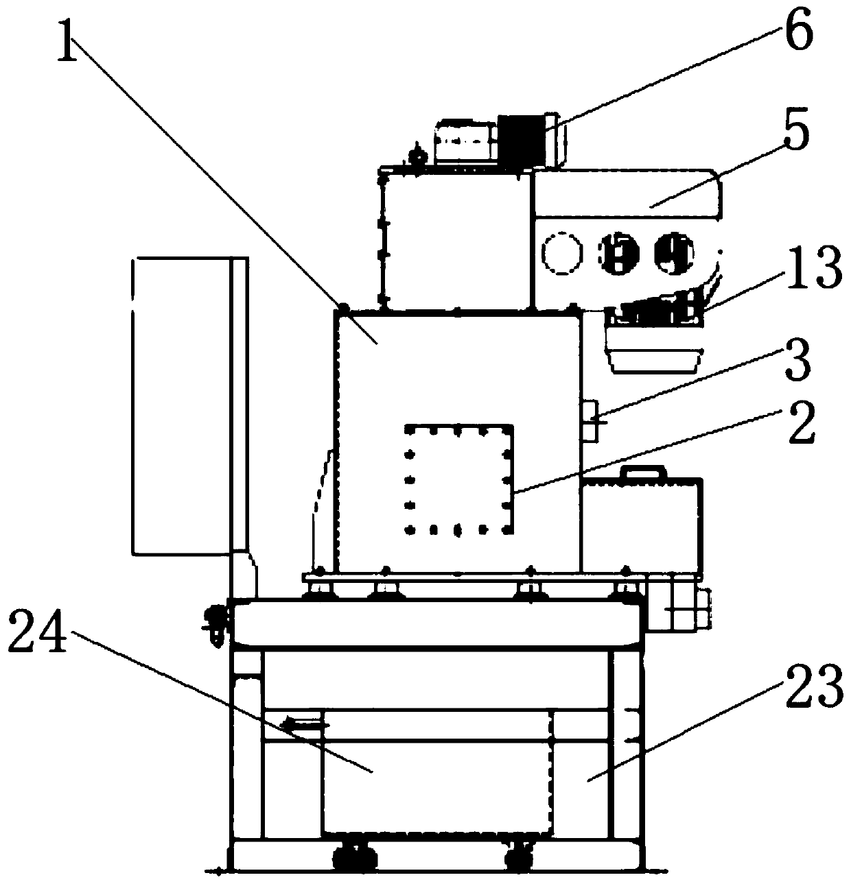 Centrifugal emulsion online filtering system