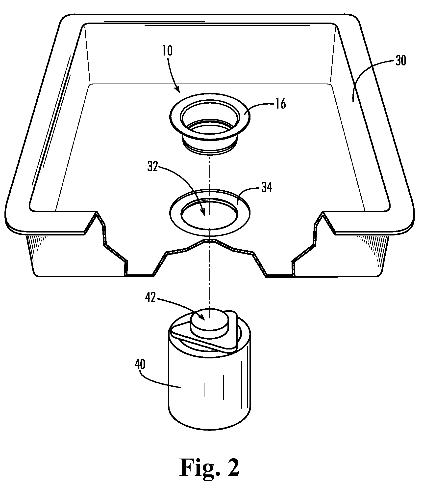 Decorative disposer flange and strainer assembly