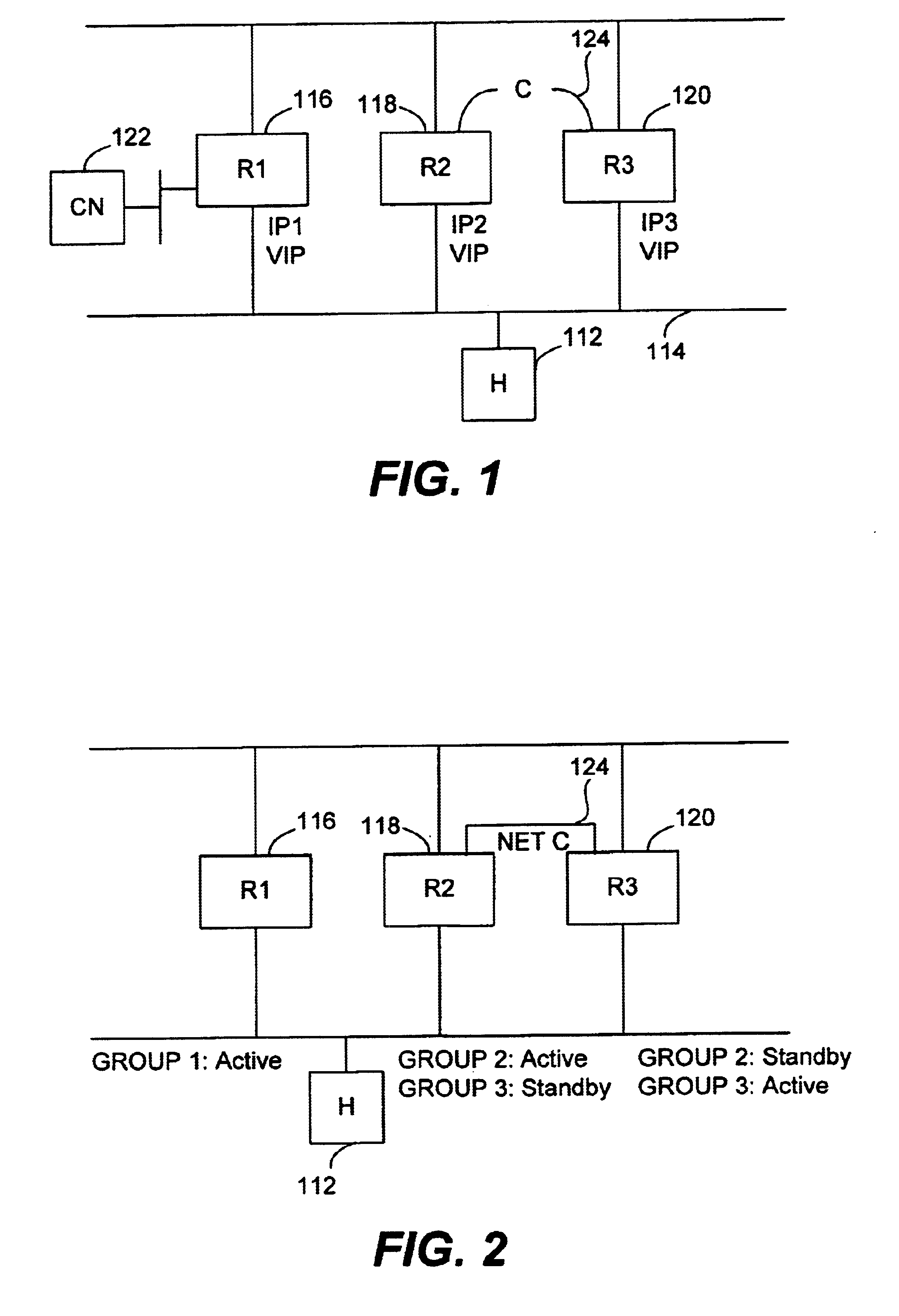 Redirection to a virtual router