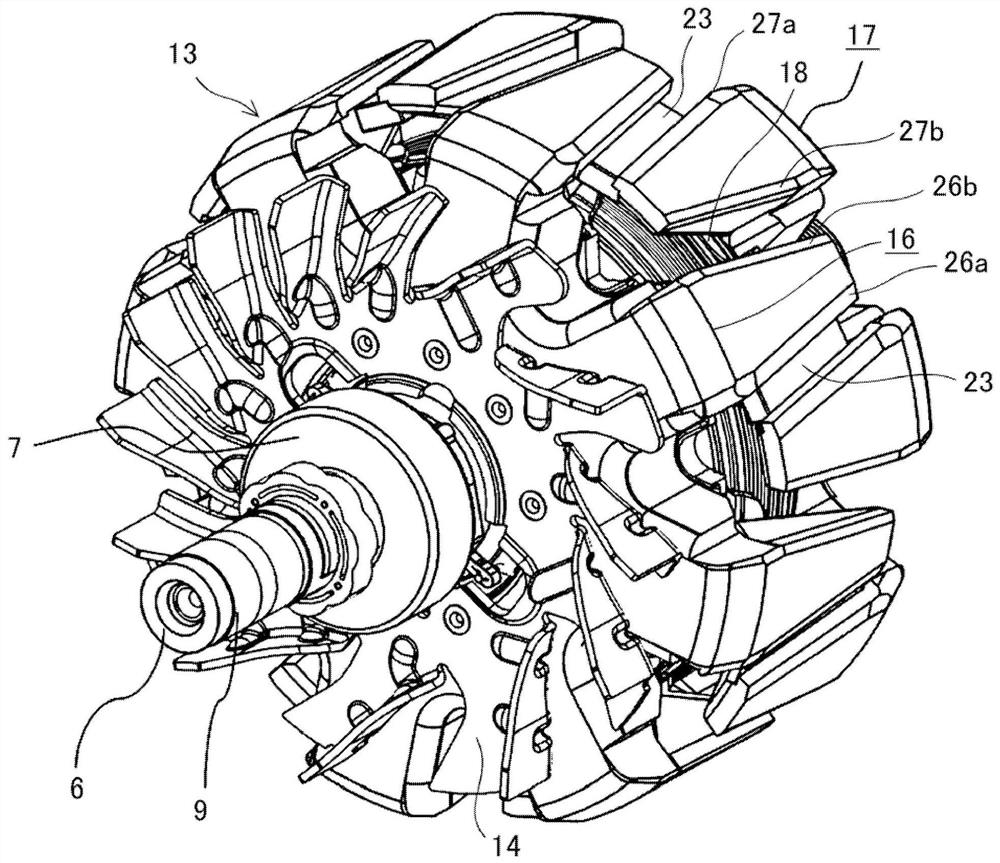 Rotating motor