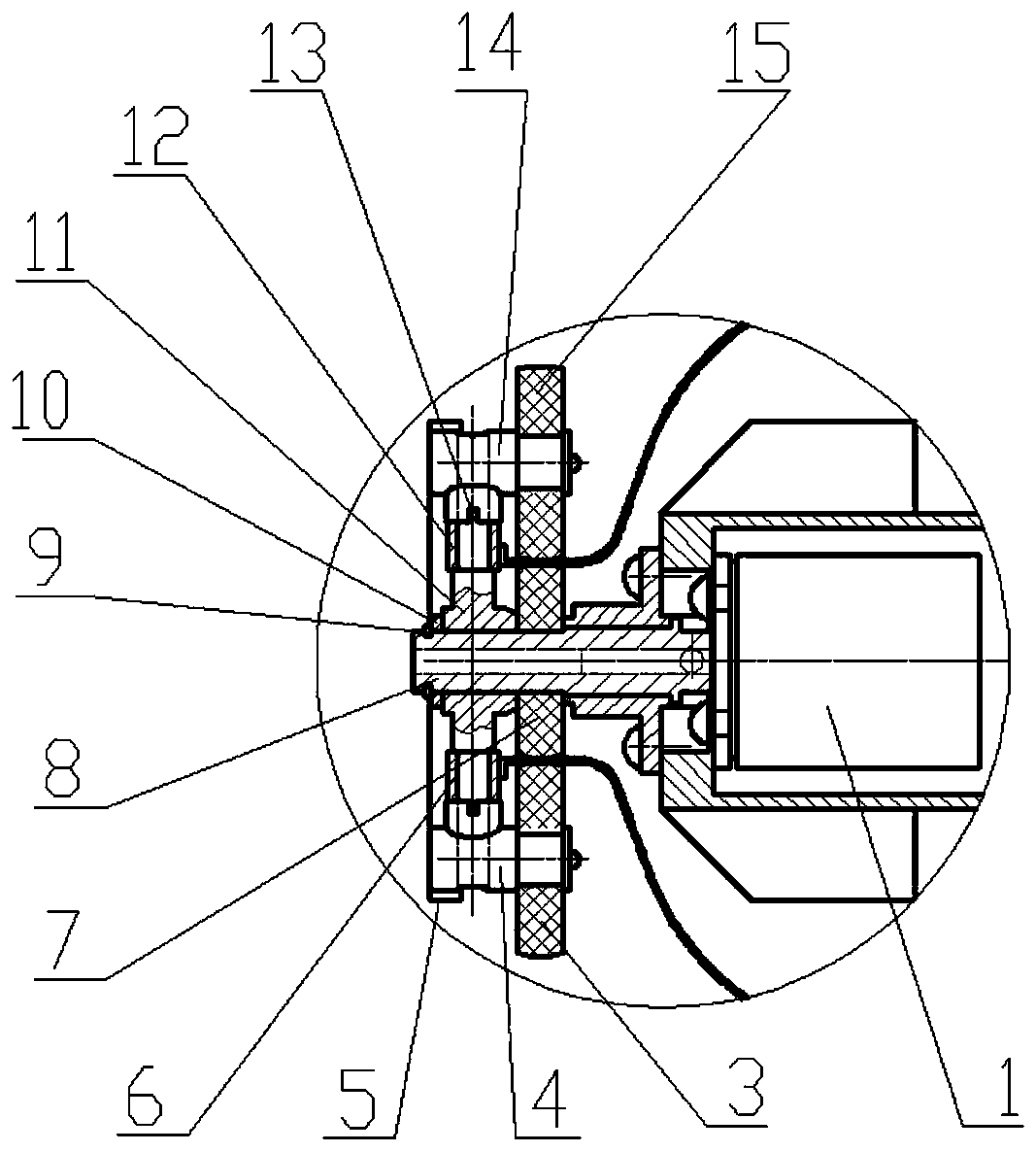 A double-rotor disc-shaped UAV