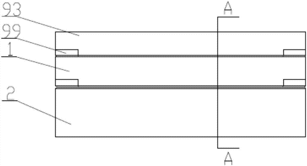 High-precision silica gel injection mould