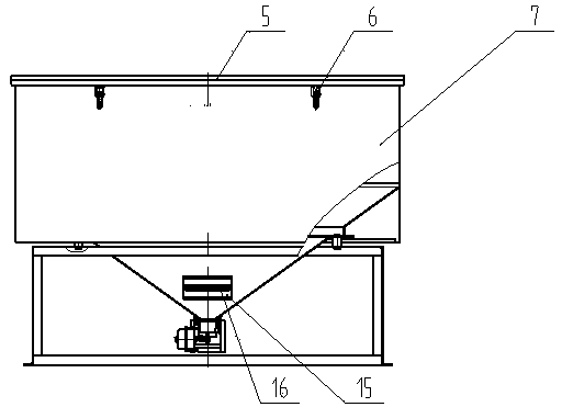 Remote pneumatic feeding and weighing feeder