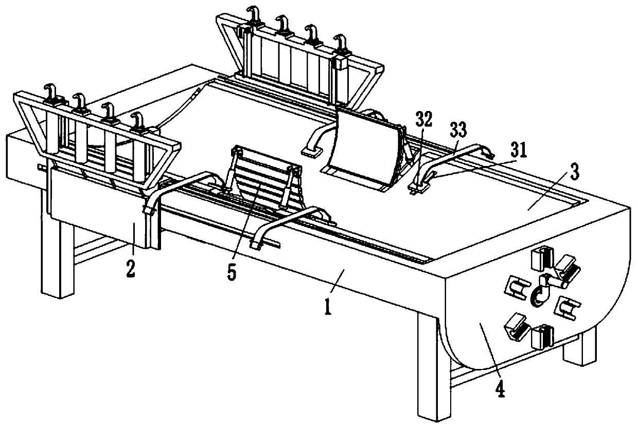 A fixed auxiliary inspection device for image inspection