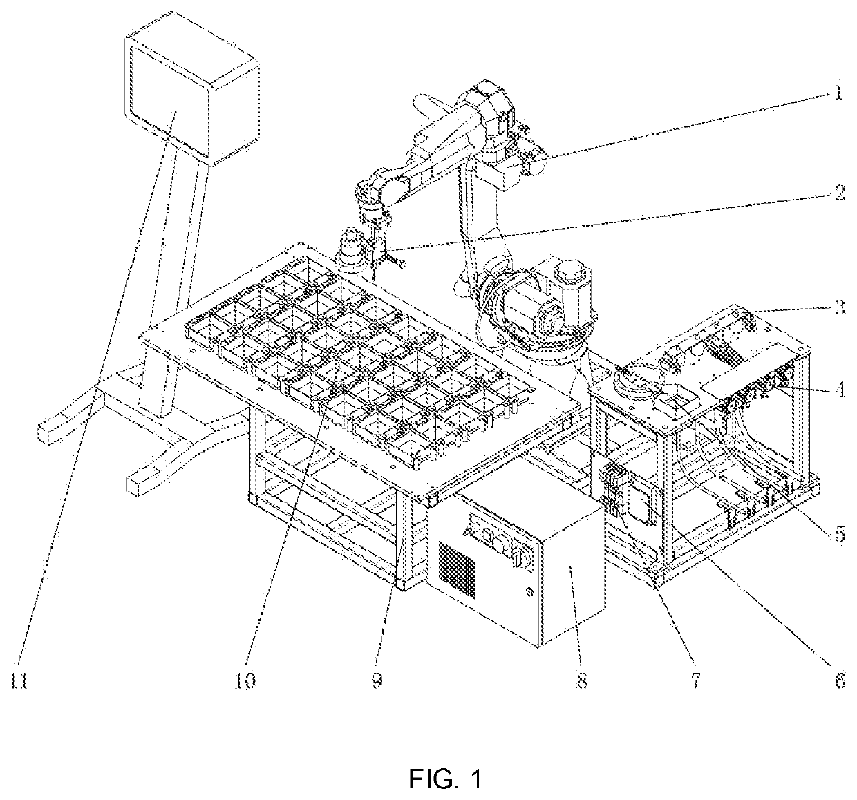 Robot vision-based automatic rivet placement system and method