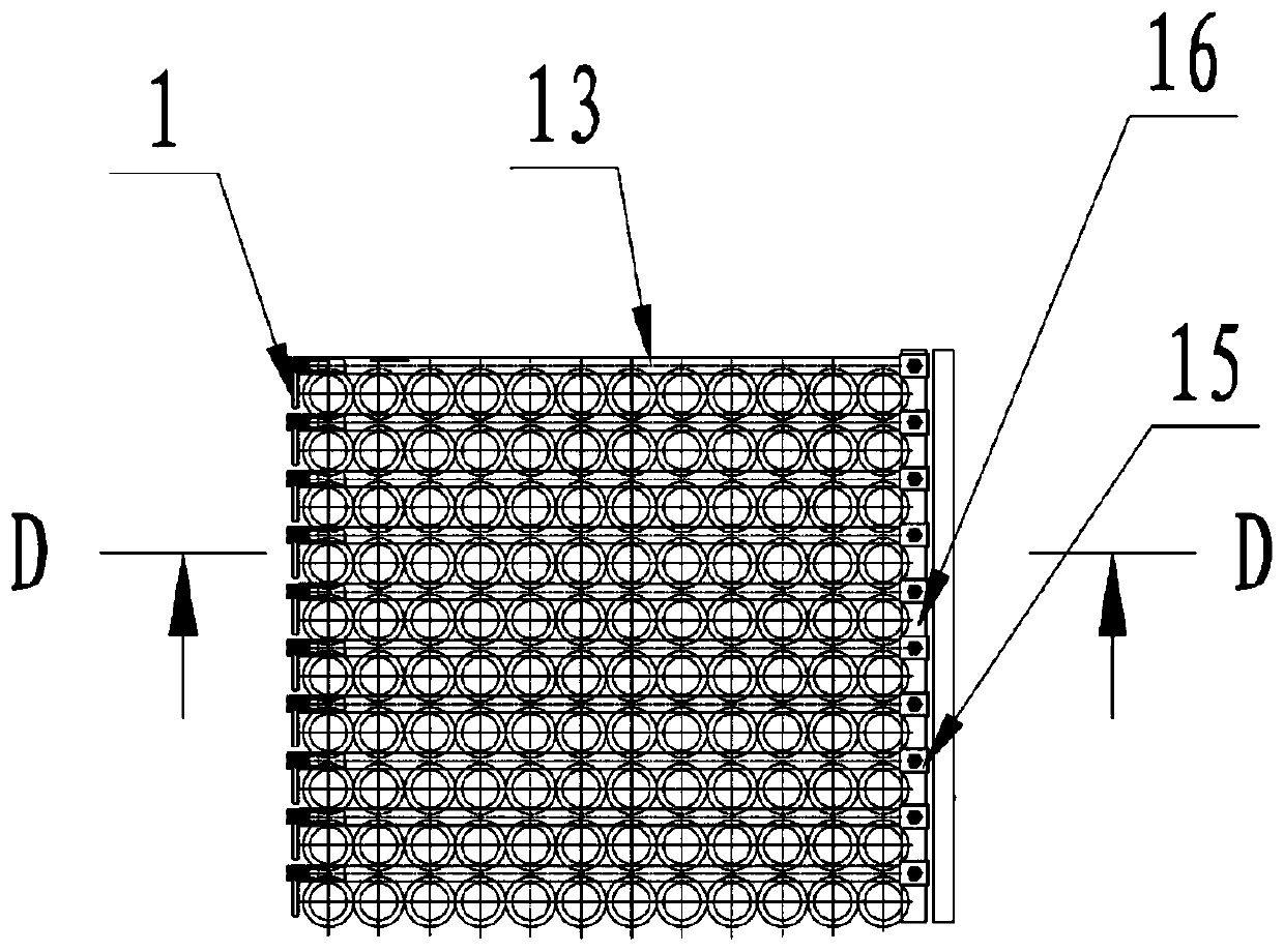 Electrically-driven limiting type racking platform fingerboard