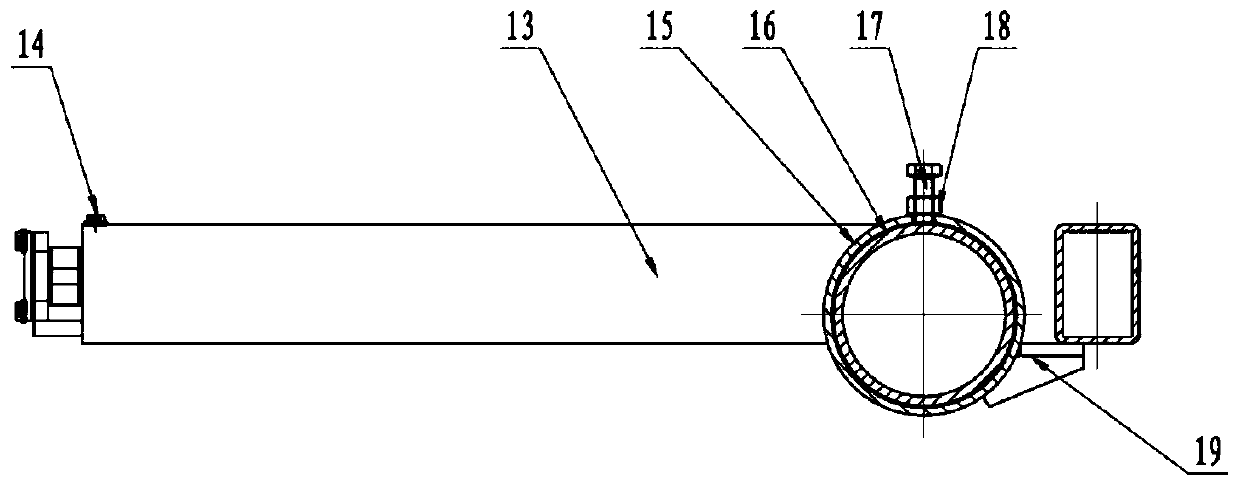 Electrically-driven limiting type racking platform fingerboard