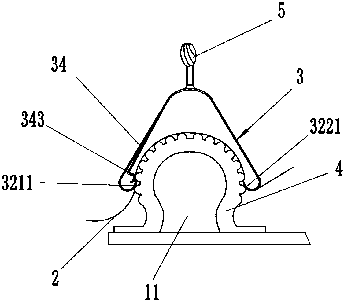 Ou embroidery frame clip