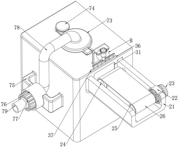 Storage device with good sealing performance for rice processing