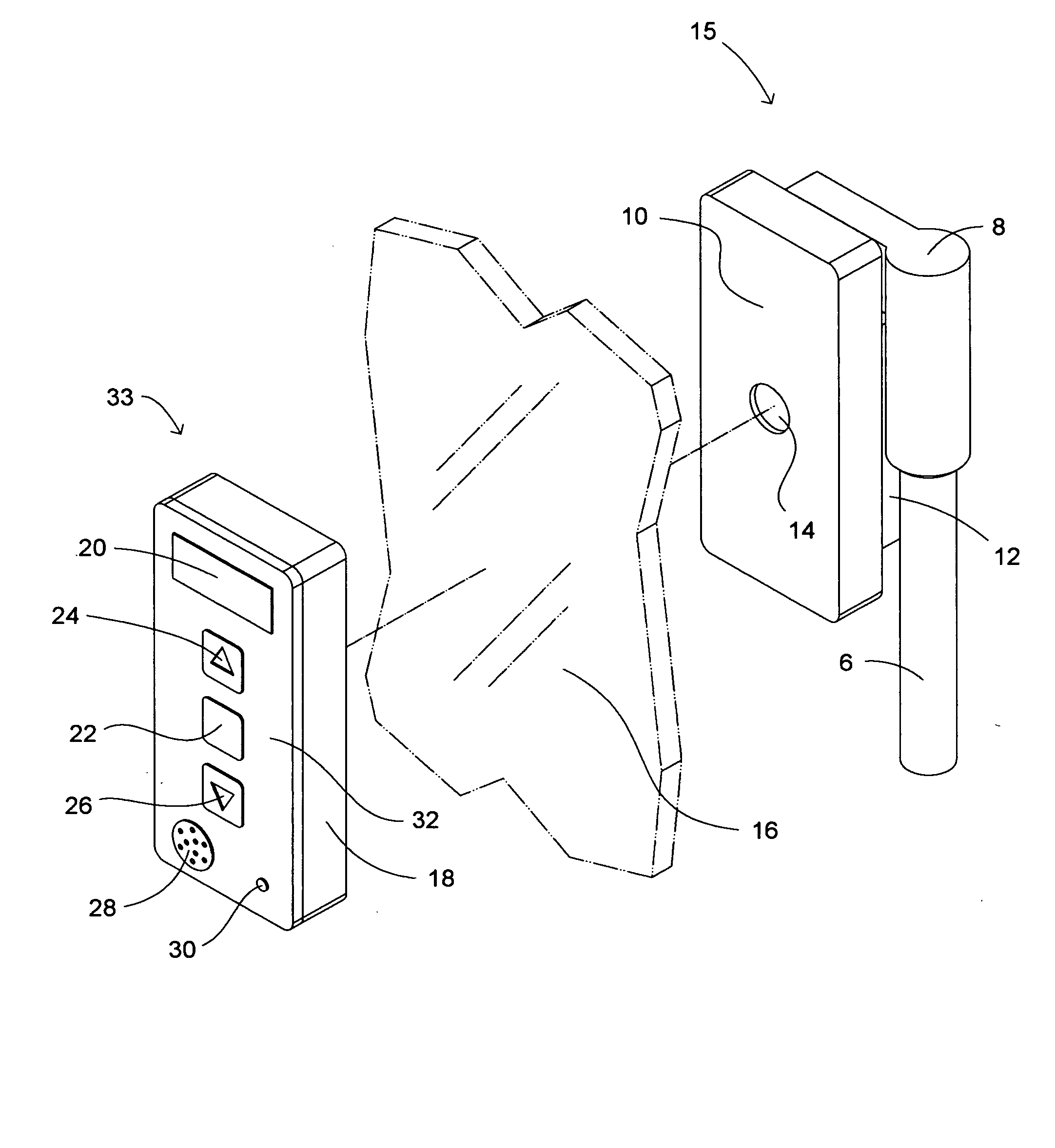 Wireless electronic monitor for a container such as an aquarium and the like