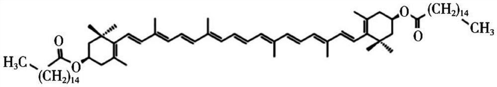 Zeaxanthine dipalmitate liposome eye drops and preparation method thereof