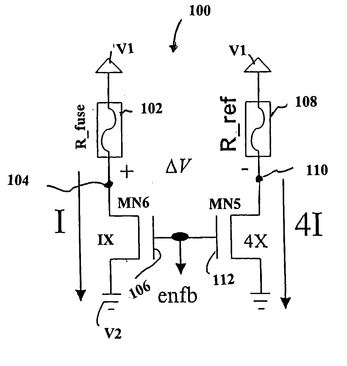 Detecting the status of an electrical fuse