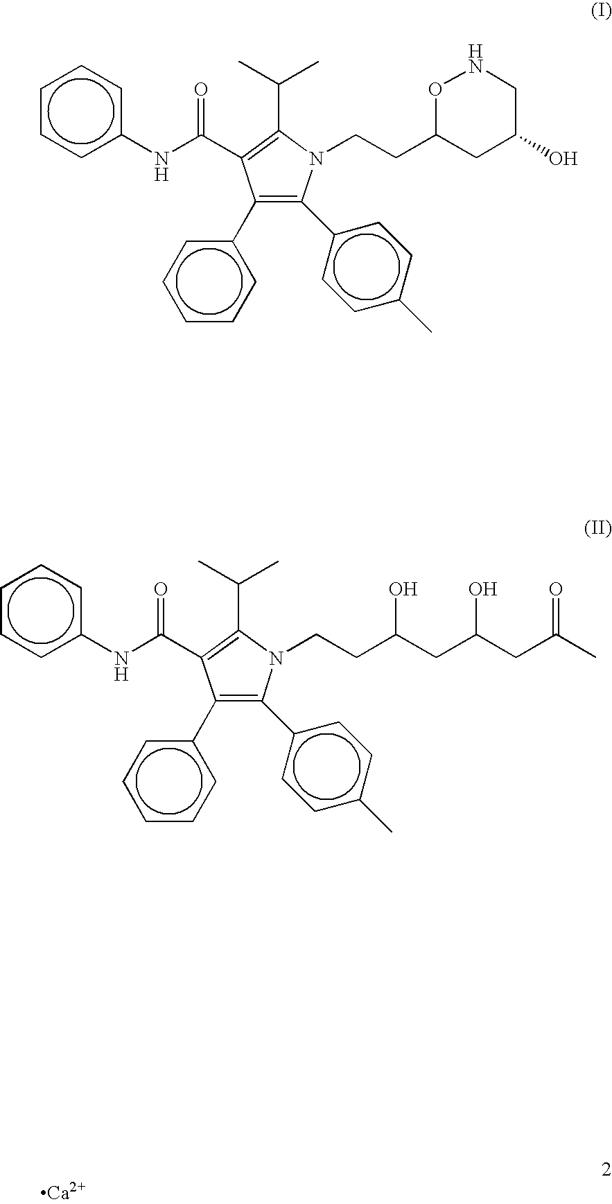 Atorvastatin formulation