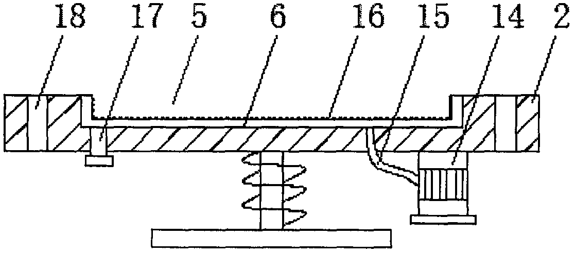 Partition plate type bamboo product transporting box