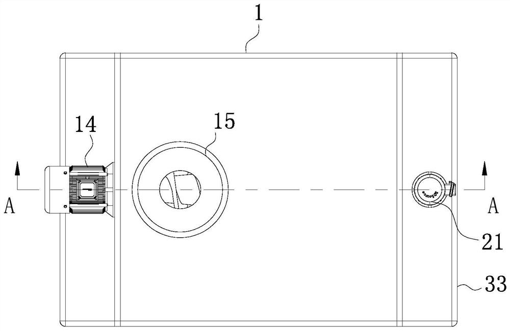 Preparation method of graphene-polyester nanometer composite fiber