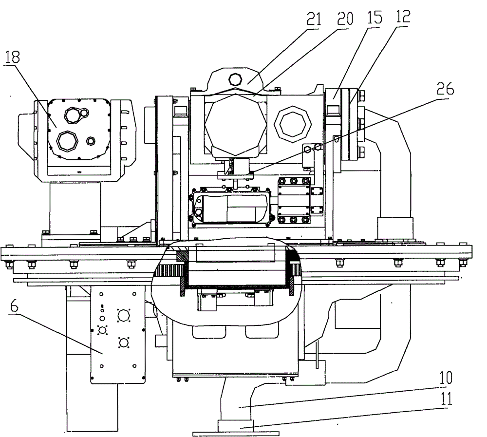 Fire extinguishing gun turret